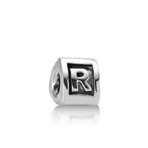 Pandora Block R Charm